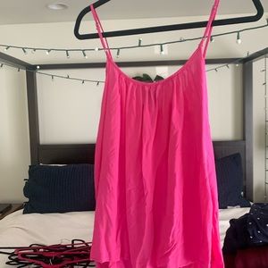 GAP Lose Flowing Pink Cami Top